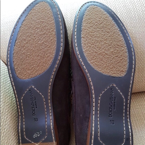 SOLD Dolce & Gabbana Suede Men Moccasin - Picture 5 of 7